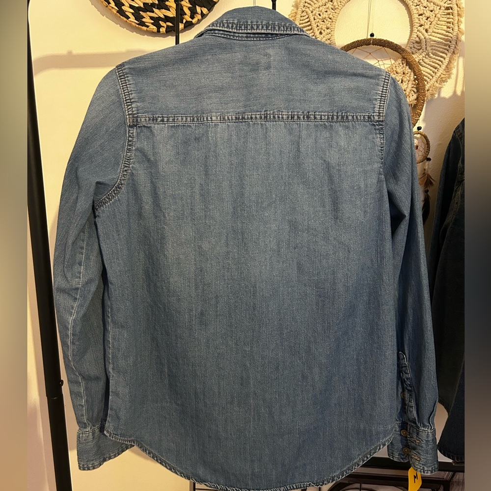 Universal Thread - Denim Button-Up - Picture 2 of 3